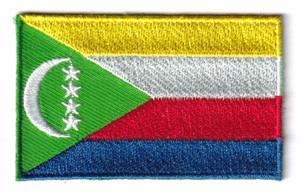Comoros flag patch - BACKPACKFLAGS.COM