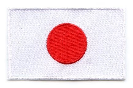 Japan flag patch - BACKPACKFLAGS.COM