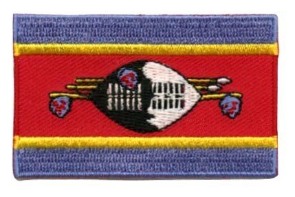 Swaziland flag patch - BACKPACKFLAGS.COM