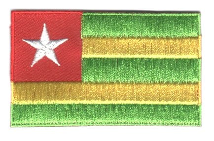 Togo flag patch - BACKPACKFLAGS.COM