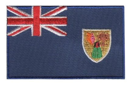 Turks and Caicos Islands flag patch - BACKPACKFLAGS.COM