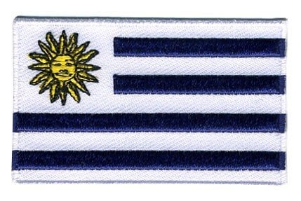 Uruguay flag patch - BACKPACKFLAGS.COM