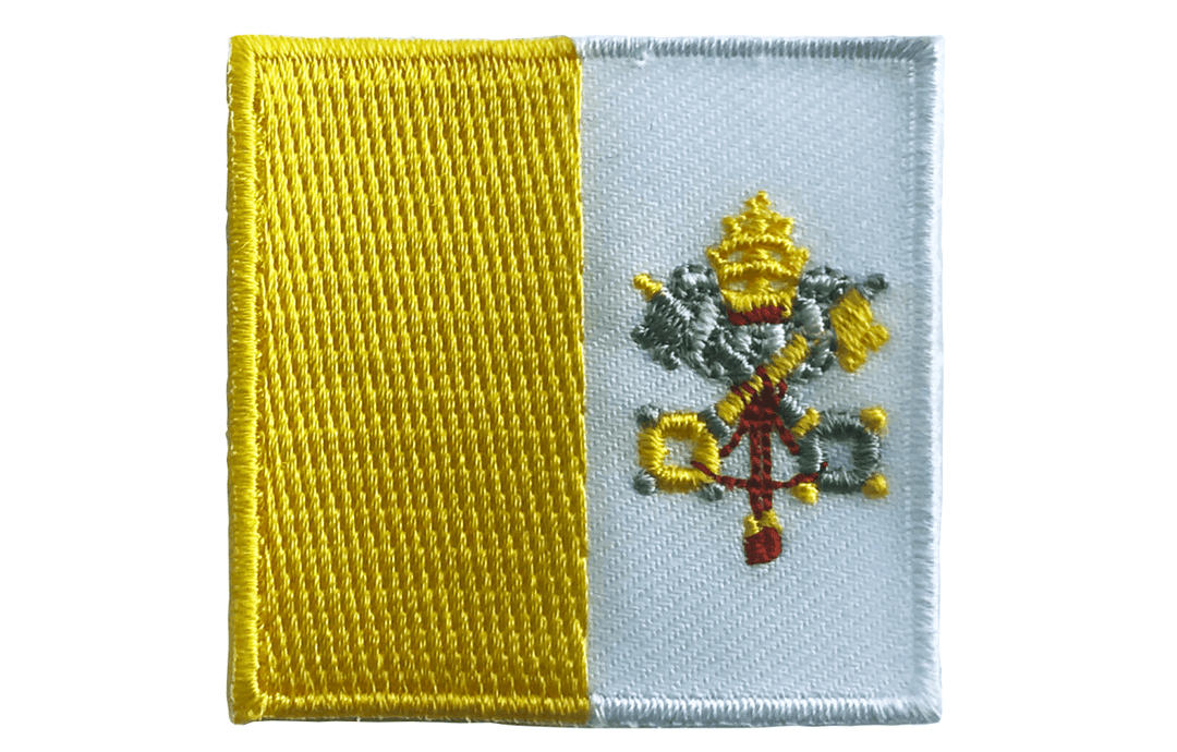 Vatican flag patch - BACKPACKFLAGS.COM