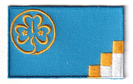 WAGGGS flag patch - BACKPACKFLAGS.COM