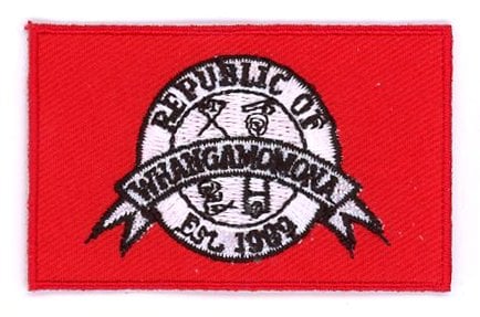 Whangamomona flag patch - BACKPACKFLAGS.COM