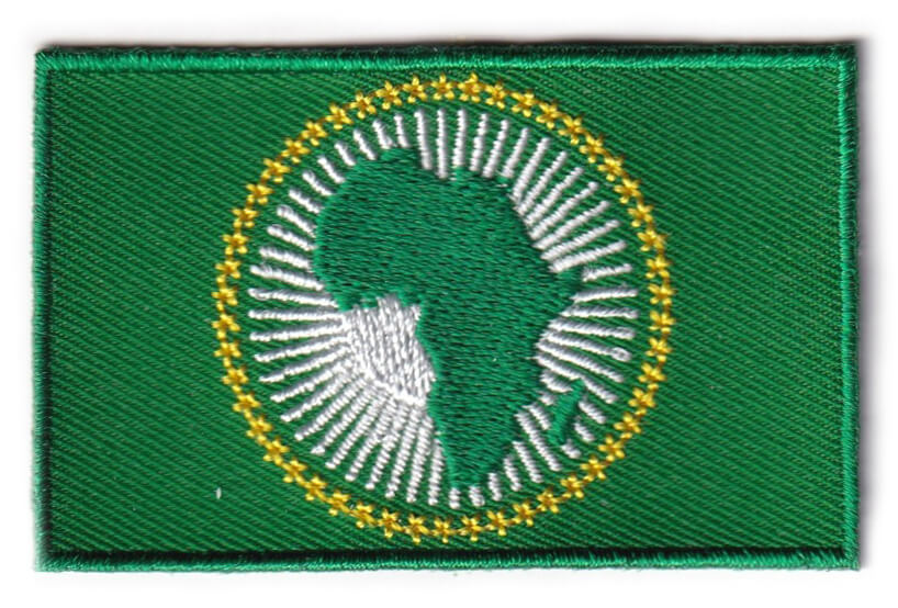 African Union flag patch