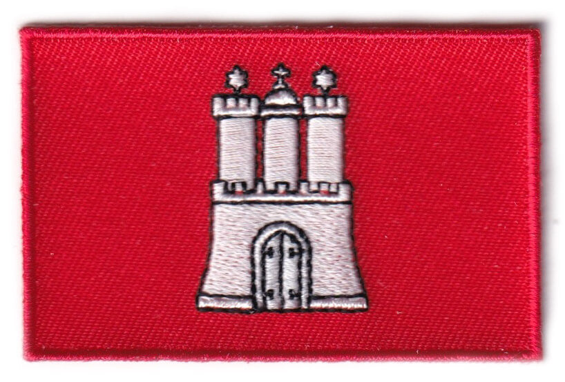 Hamburg flag patch