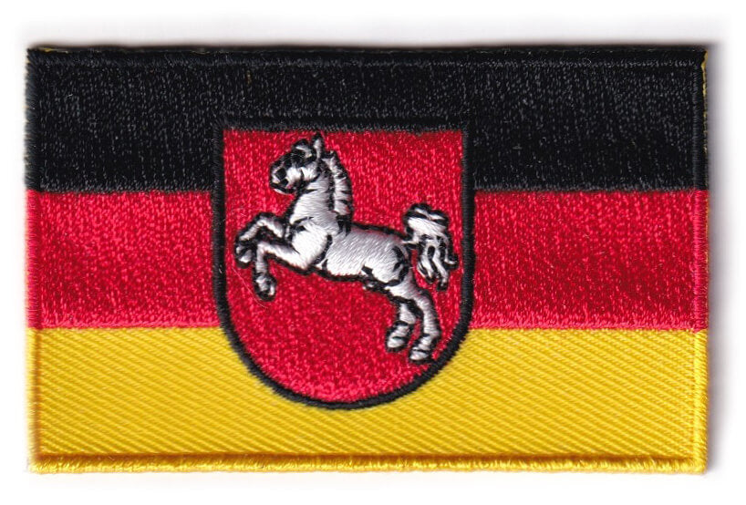 Lower Saxony flag patch