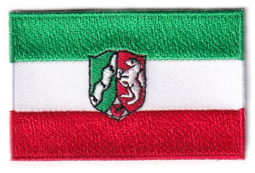 North Rhine-Westphalia flag patch