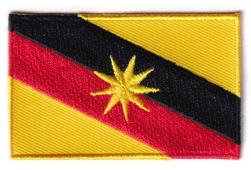 Sarawak flag patch