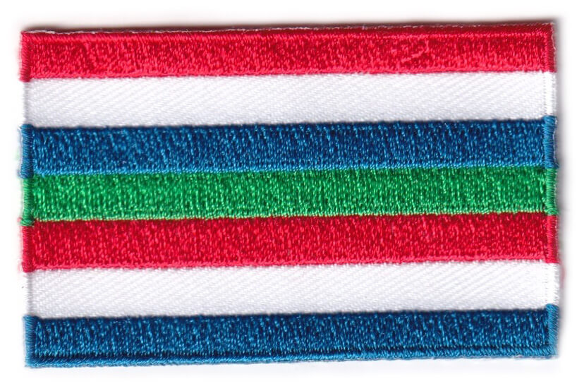Schiermonnikoog flag patch