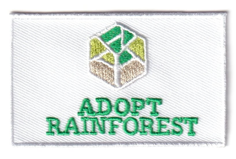 Adopt rainforest flag patch - BACKPACKFLAGS.COM