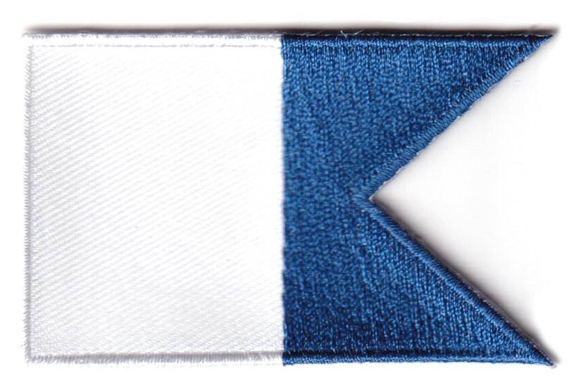 Alpha flag patch - BACKPACKFLAGS.COM