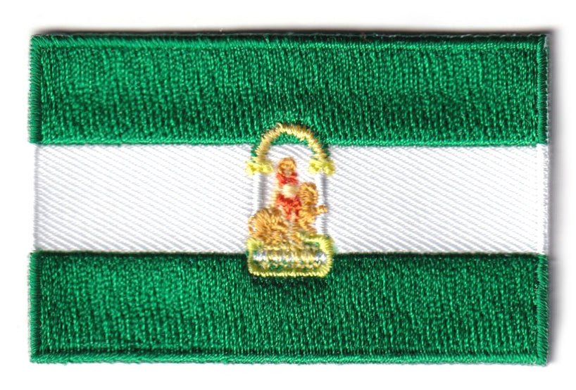 Andalucia flag patch - BACKPACKFLAGS.COM