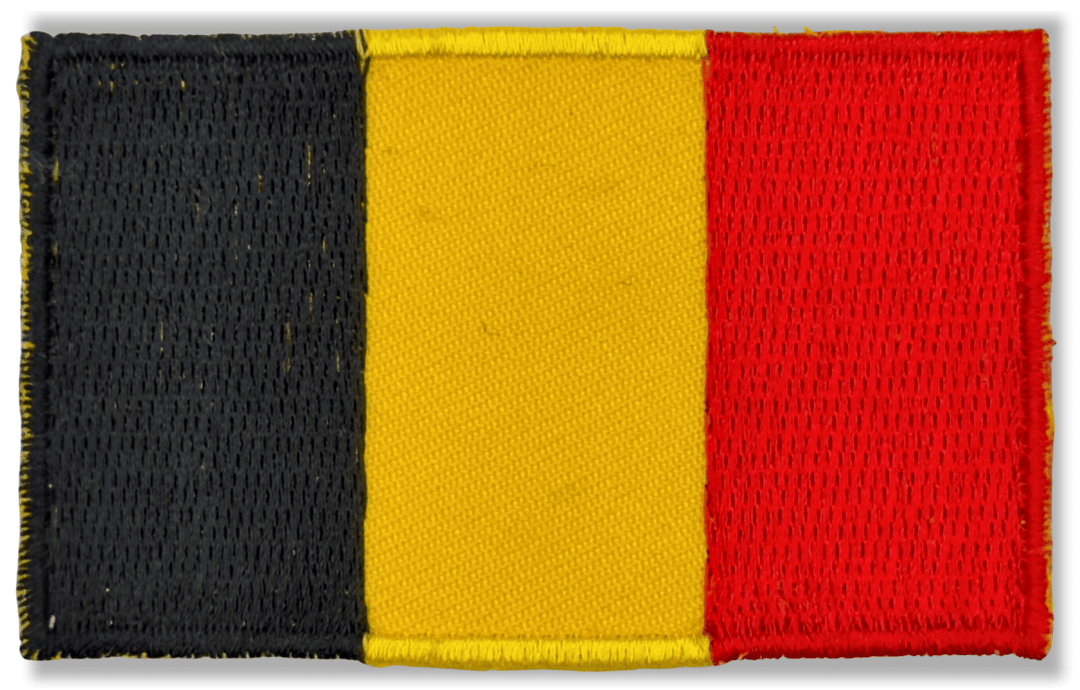 Belgium flag patch - BACKPACKFLAGS.COM
