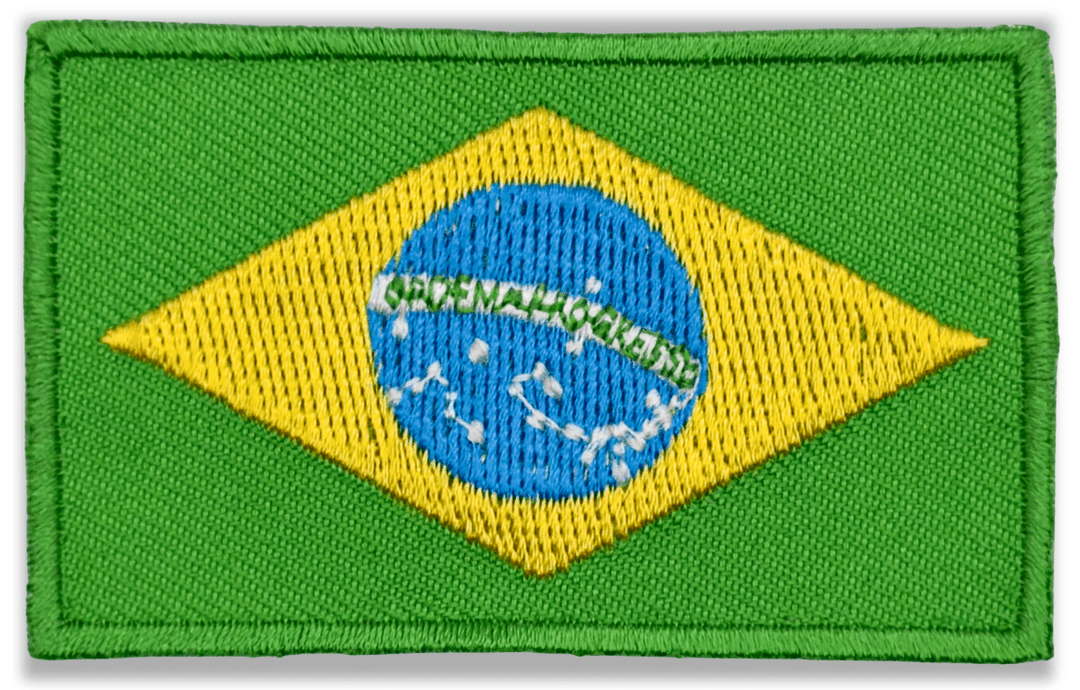 Brazil flag patch - BACKPACKFLAGS.COM