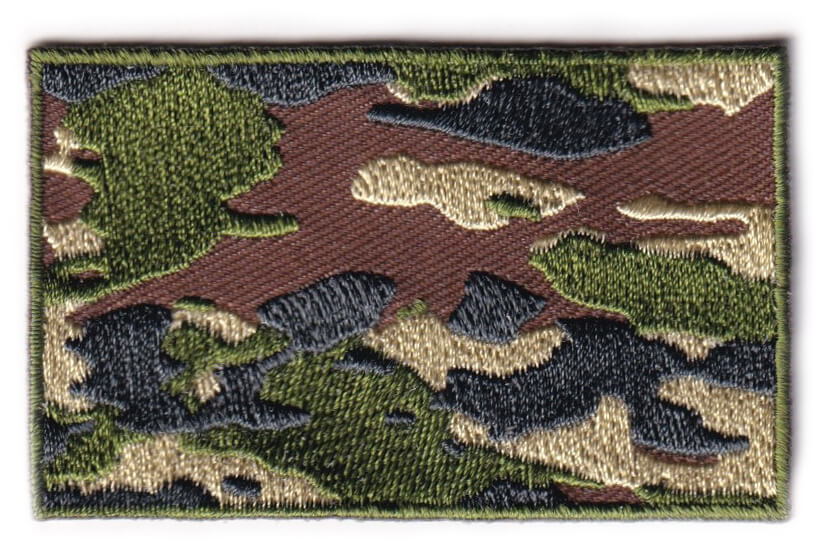 Camouflage flag patch - BACKPACKFLAGS.COM