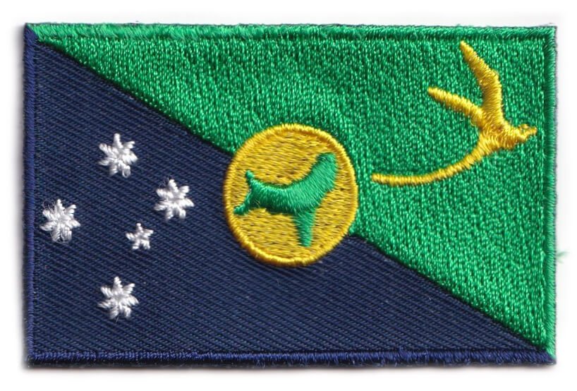Christmas Island flag patch - BACKPACKFLAGS.COM