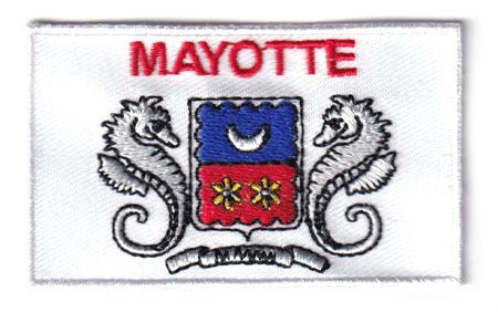 Mayotte flag patch - BACKPACKFLAGS.COM