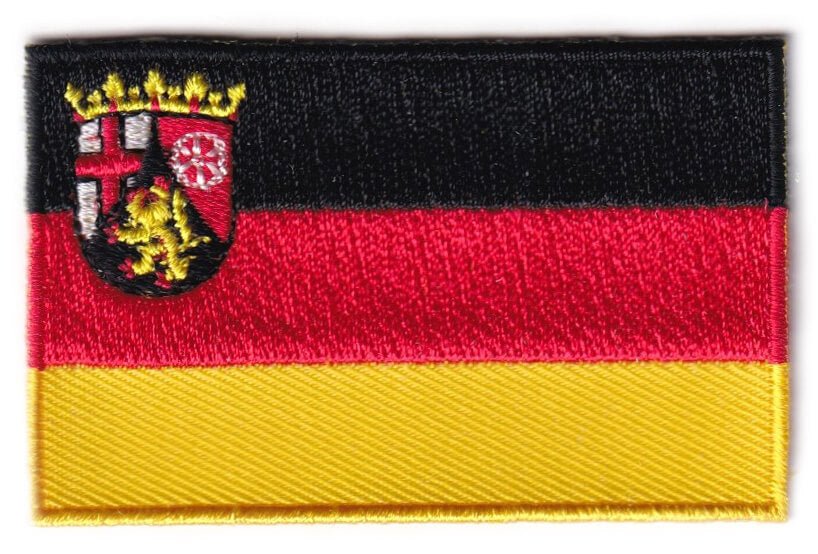 Rhineland - Palatinate flag patch - BACKPACKFLAGS.COM