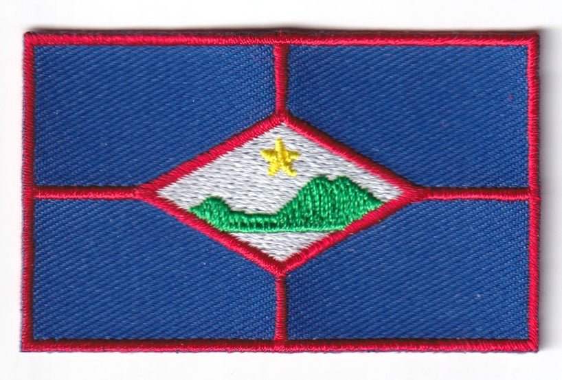 Sint Eustatius flag patch - BACKPACKFLAGS.COM