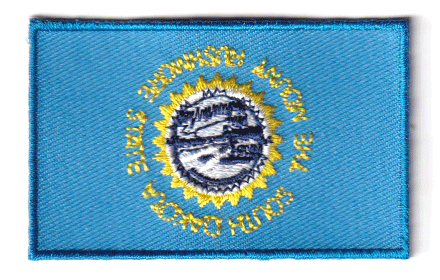 South Dakota flag patch - BACKPACKFLAGS.COM