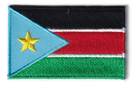 South Sudan flag patch - BACKPACKFLAGS.COM