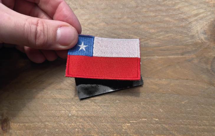 Velcro flag patch sticker - BACKPACKFLAGS.COM