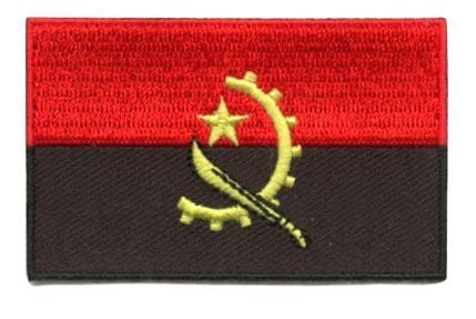 Angola-Flaggenaufnäher