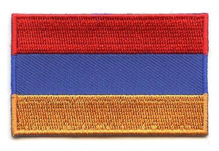 Patch met de vlag van Armenië