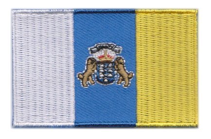 Patch met vlag van de Canarische Eilanden