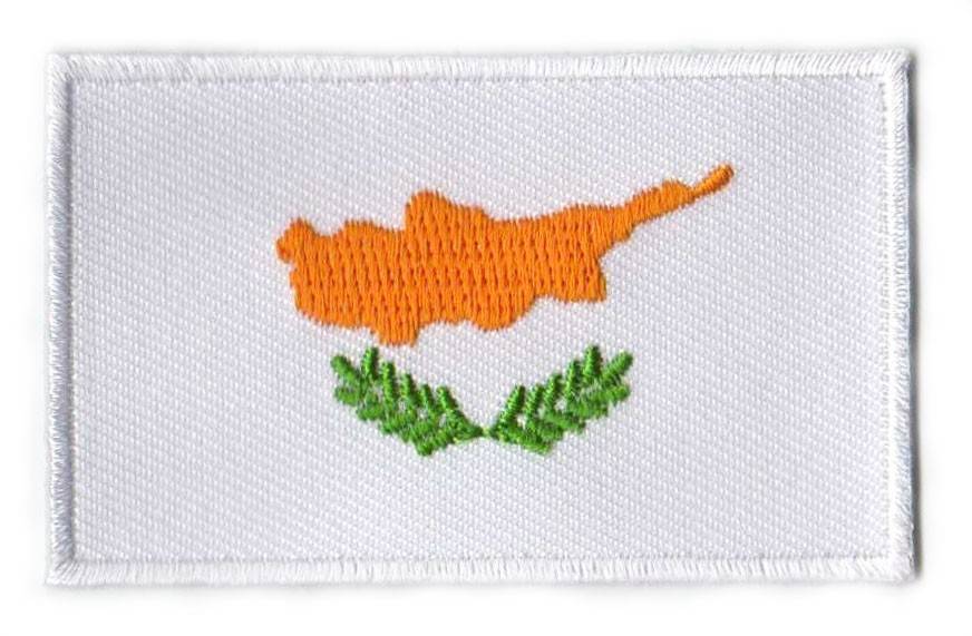 Cyprus flag patch