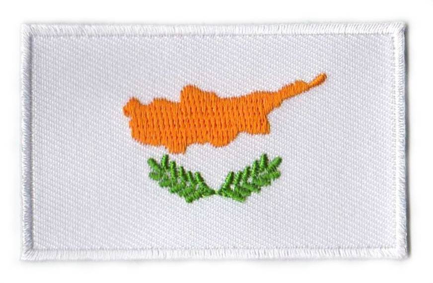 Aufnäher mit Zypern-Flagge