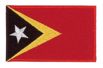East Timor flag patch