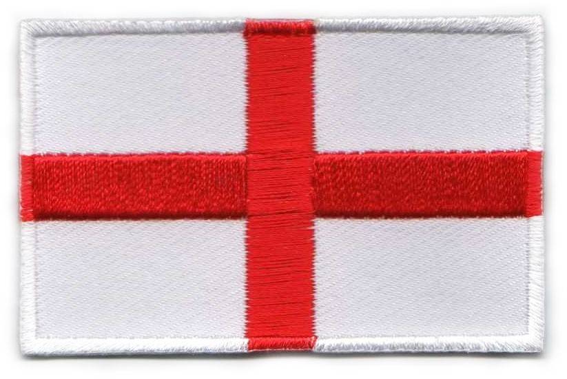 Aufnäher mit der englischen Flagge