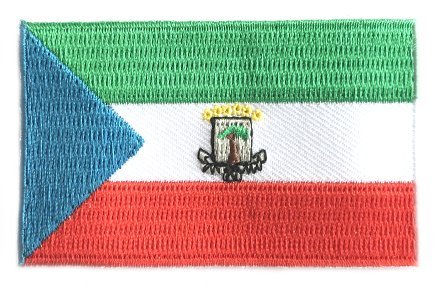 Aufnäher mit der Flagge Äquatorialguineas