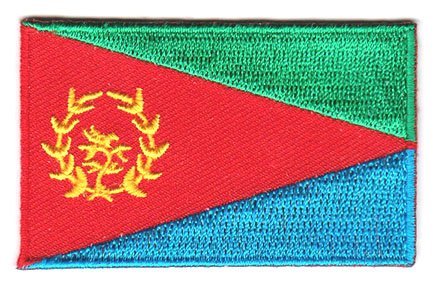 Aufnäher mit der Flagge Eritreas