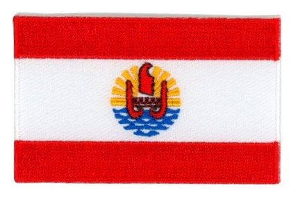 Frans-Polynesische vlag patch