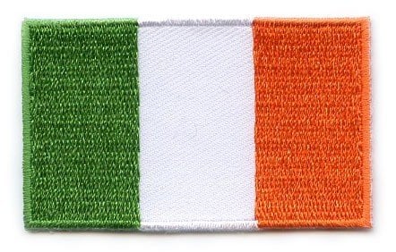 Ireland flag patch - BACKPACKFLAGS.COM