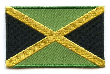 Jamaican flag patch - BACKPACKFLAGS.COM