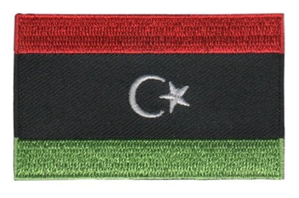 Libya flag patch - BACKPACKFLAGS.COM