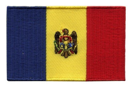Moldova flag patch - BACKPACKFLAGS.COM