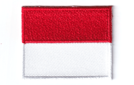 Monaco flag patch - BACKPACKFLAGS.COM