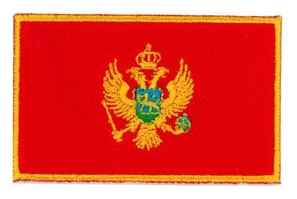 Montenegro flag patch - BACKPACKFLAGS.COM