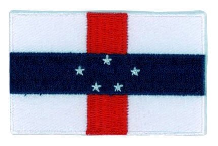 Netherlands Antilles flag patch - BACKPACKFLAGS.COM