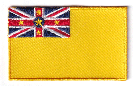 Niue flag patch - BACKPACKFLAGS.COM