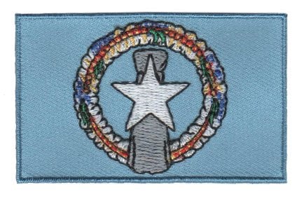 Northern Mariana Islands flag patch - BACKPACKFLAGS.COM