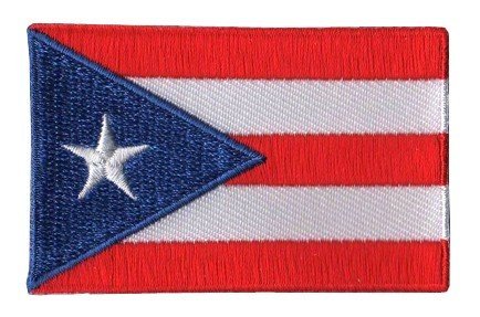 Puerto Rico flag patch - BACKPACKFLAGS.COM