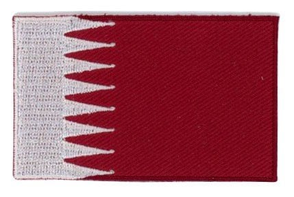 Qatar flag patch - BACKPACKFLAGS.COM