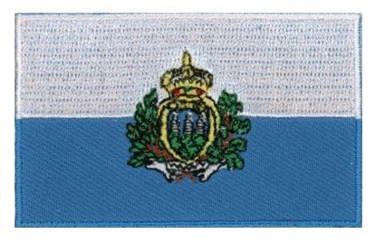 San Marino flag patch - BACKPACKFLAGS.COM